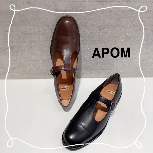 『APOM』Tストラップシューズ